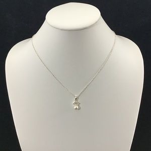 SHA Silver Tone Necklace Pendant
